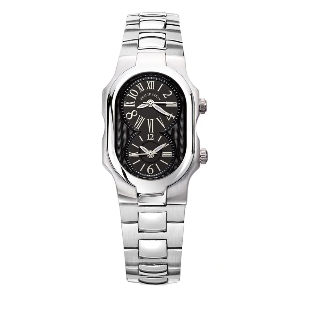 Philippe Starck Silver and Black Watch